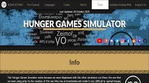 Hunger Games Simulator